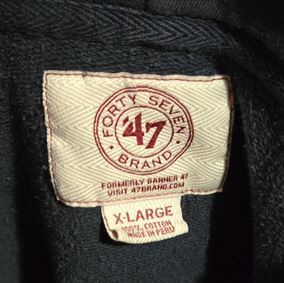 Chicago Cubs Embroidered patched men's 47 brand hoodie size XL - Picture 3 of 3